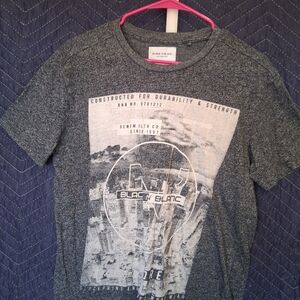 Black Blanc Graphic T-Shirt